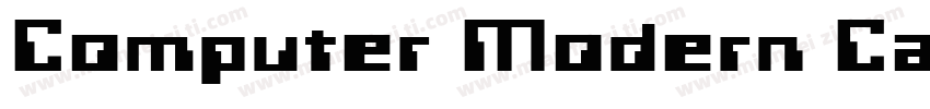 Computer Modern Calligraphic字体转换